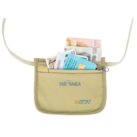 Étui de protection RFID Tatonka Skin ID Pocket Kaki vert