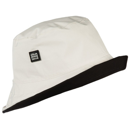 Chapeau imperméable réversible Elementerre Gunsight blanc/noir