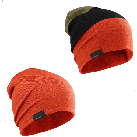 Casquette Salomon Flatspin Reversible Orange/noir/vert