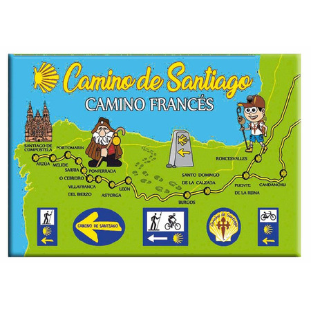 Carte magnétique Chemin Français MyL