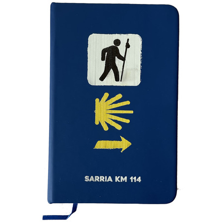 Carnet à trois signaux Sarria Km 114