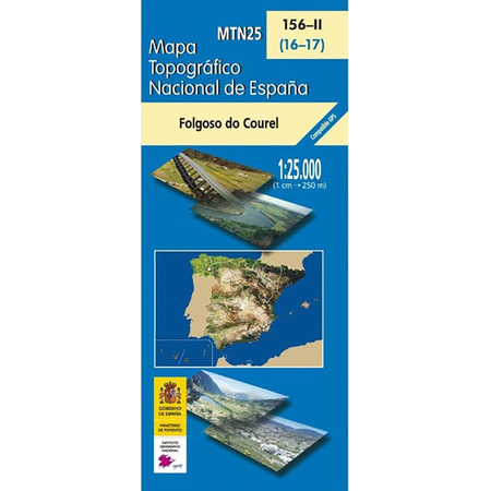 Plan Folgoso Caurel 156-2 IGN 1:25.000