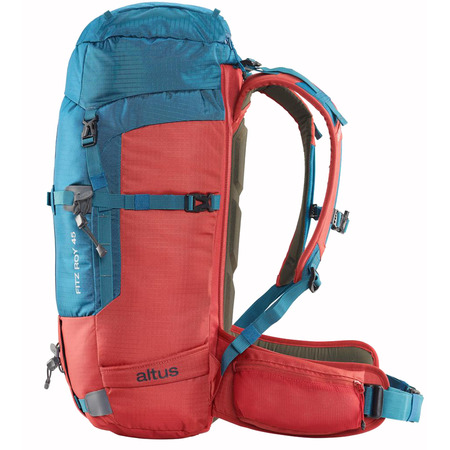 Sac à dos Altus Fitz Roy 45 J30 Bleu/Rouge
