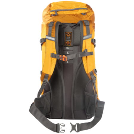 Elementerre Talca Sac à dos 50 L Jaune