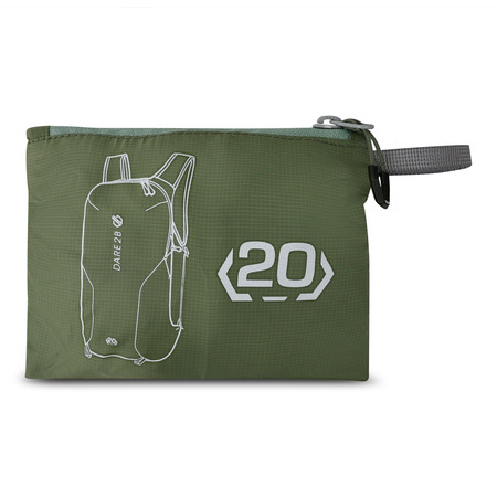 Sac à dos pliable Dare2b Packaway 20 Vert