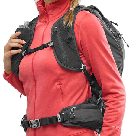 Salomon Out Jour 20 + 4 sac à dos Noir