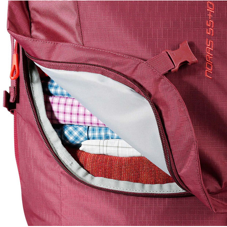 Sac à dos Tatonka Noras 55 + 10 L Grenat