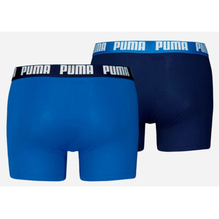 Pack 2 Boxers Puma Bleu Marine/Bleu