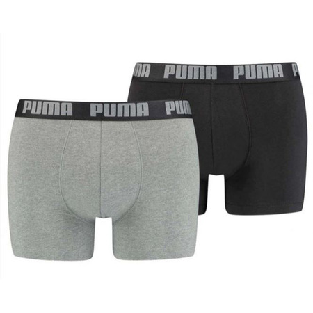 Lot de 2 boxers Puma Gris/Noir