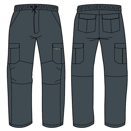 Pantalon Trangoworld Kirpis Kid 5A0 580