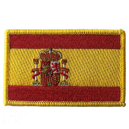 Broderie Parche Drapeau d\'Espagne