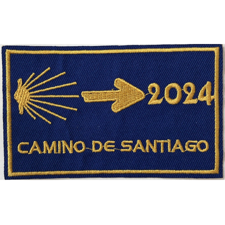 Patch Brodé Camino De Santiago 2024