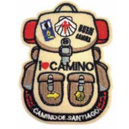 Broderie de parche Sac à dos Camila de Santiago