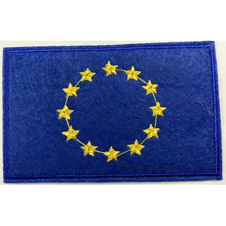 Patch brodé en tissu drapeau de l&#39;Union européenne