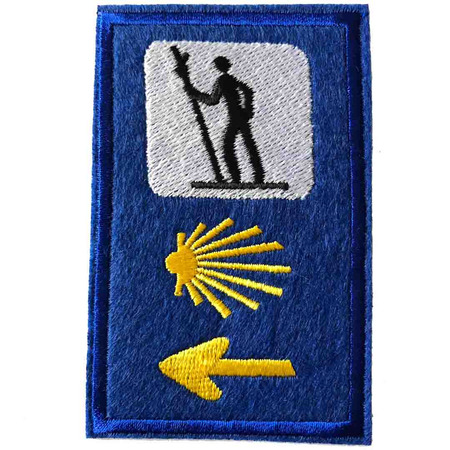 Broderie Parche Triple Bleu Signal