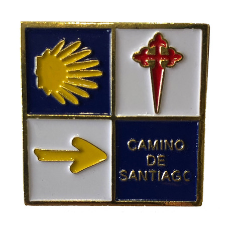 Pin Flèche, Croix et Chemin des étoiles de Santiago Grande