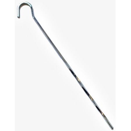 Piquet Aluminium Carré 23 Cm