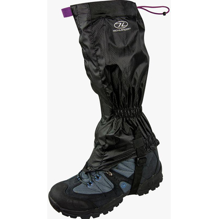 Highlander Glenshee Guêtres Femme Noir