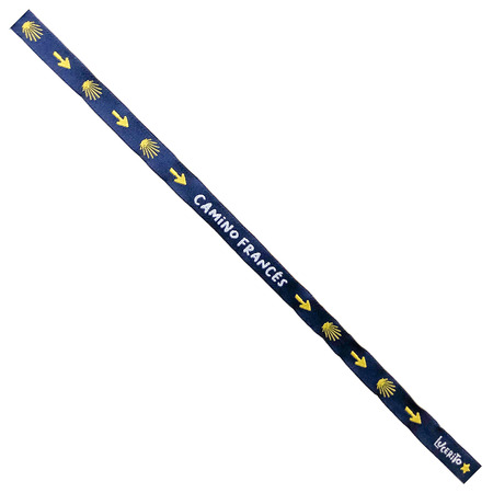 Bracelet Tissu French Way Flèches et Etoiles 55 Bleu