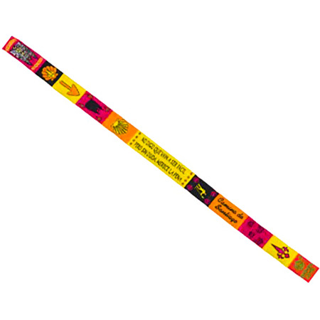Bracelet en tissu Worth It 101 multicolore