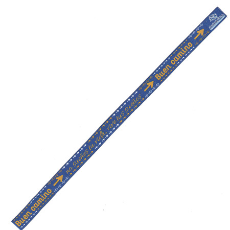 Bracelet tissu Ne rêve pas ta vie flèches jaunes et blanches 203