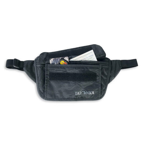 Pochette de taille en peau de Tatonka Noir