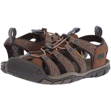 Sandalia Keen Clearwater CNX Terre noire/Azul