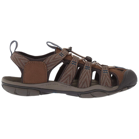 Sandalia Keen Clearwater CNX Terre noire/Azul