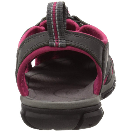 Sandalia Keen Clearwater CNX Cuir Gris/Fucsie