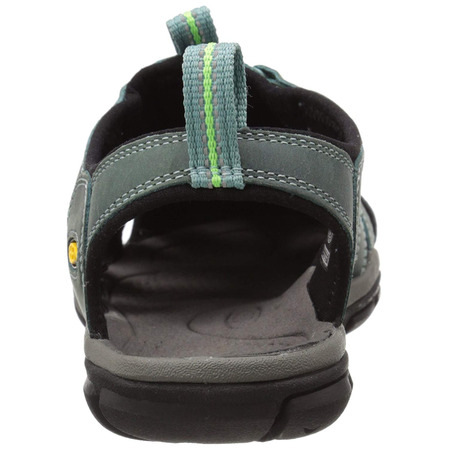 Sandalia Keen Clearwater CNX Cuir W Vert Minéral