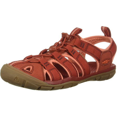 Sandalia Keen Clearwater CNX W Rojo / Corail