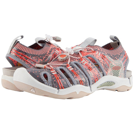 Sandalia Keen Evofit Un W Rouge/ Gris