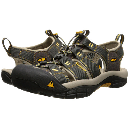Sandalia Keen Newport H2 Gris/Amarillo