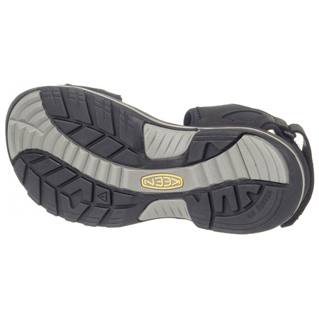 Sandalia Keen Rialto II 3 Points Cuir Noir