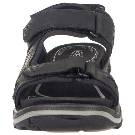 Sandalia Keen Rialto II 3 Points Cuir Noir