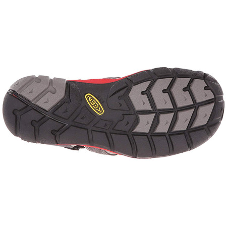 Sandalia Keen Seacamp II CNX Enfants Gris/Rojo