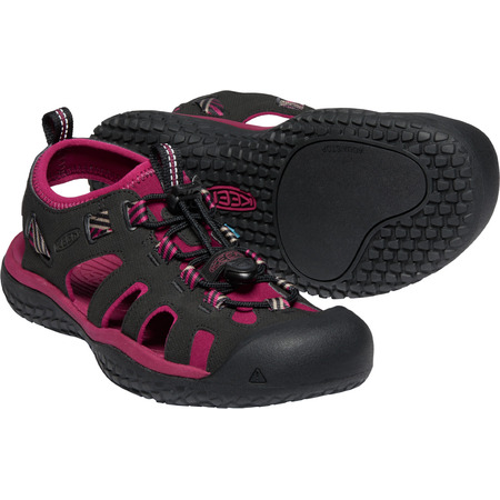 Sandalia Keen Solr W Noir/Fucsie