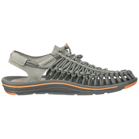 Sandalia Keen Uneek Flat Gris/Orange