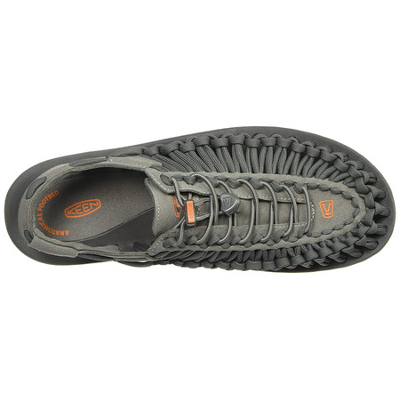 Sandalia Keen Uneek Flat Gris/Orange