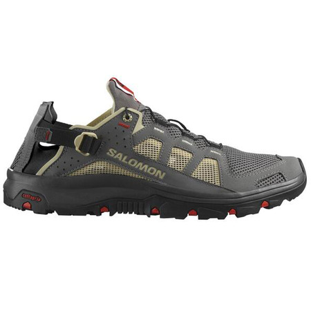 Sandale Salomon Techamphibian 5 Gris/Beige/Rouge