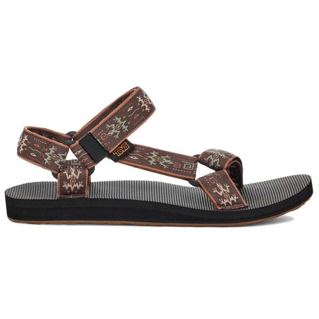 Teva Original Universal Sandale Marron/Vert/Beige