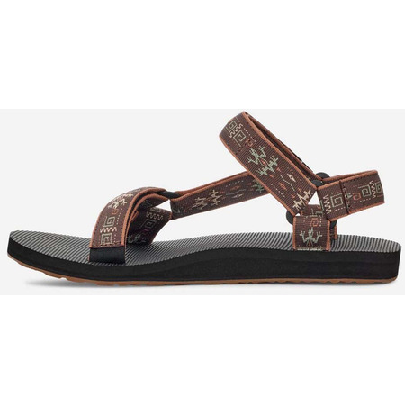 Teva Original Universal Sandale Marron/Vert/Beige
