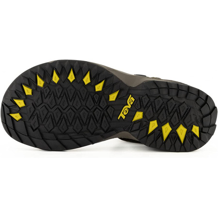 Sandale Teva Terra Fi Lite en cuir vert