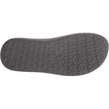 Sandale Teva Voya Slide en Cuir Olive Foncé