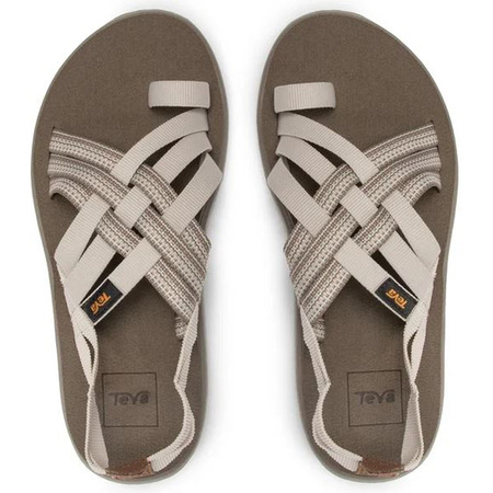Teva Voya Strappy W Sandale Beige/Marron
