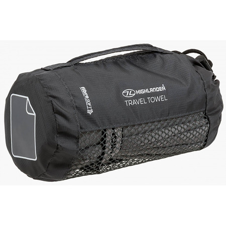 Serviette de voyage en microfibre Highlander XL Gris
