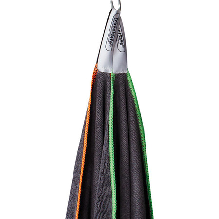 Serviette Microfibre Terry TravelSafe 135x70 Grise Verde-Gris