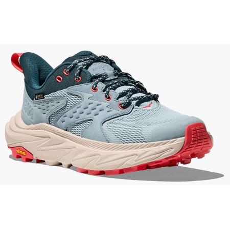 Chaussures Hoka Anacapa 2 Low GTX W Bleu/Corail
