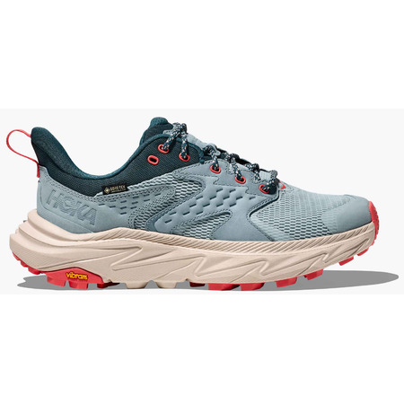 Chaussures Hoka Anacapa 2 Low GTX W Bleu/Corail