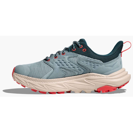 Chaussures Hoka Anacapa 2 Low GTX W Bleu/Corail